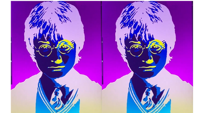 Optical Illusion: Potterheads must close their eyes to see magic