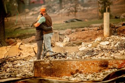 They lost everything in the Paradise fire. Now they're reliving their grief as fires rage in Hawaii