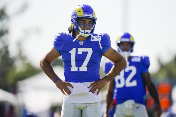 Rams WR Puka Nacua learning to work in tandem with Cooper Kupp – Orange  County Register