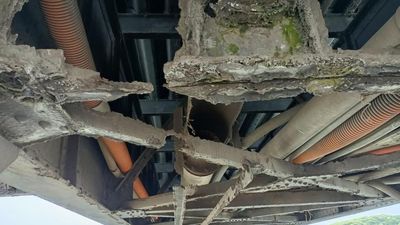 Severely corroded GI struts detected beneath Harbour Bridge