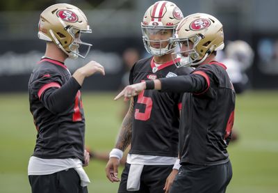 49ers backup QBs get virtually no work in 2nd joint practice