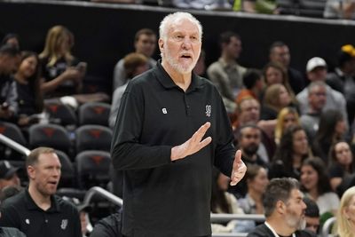 Gregg Popovich joked that money is the reason he’s still coaching in the NBA