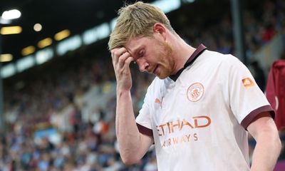 Guardiola expects De Bruyne to be ‘out for a few weeks’ after injury blow