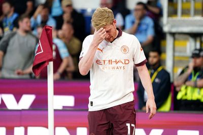 Kevin De Bruyne faces ‘few weeks out’ after suffering another hamstring injury