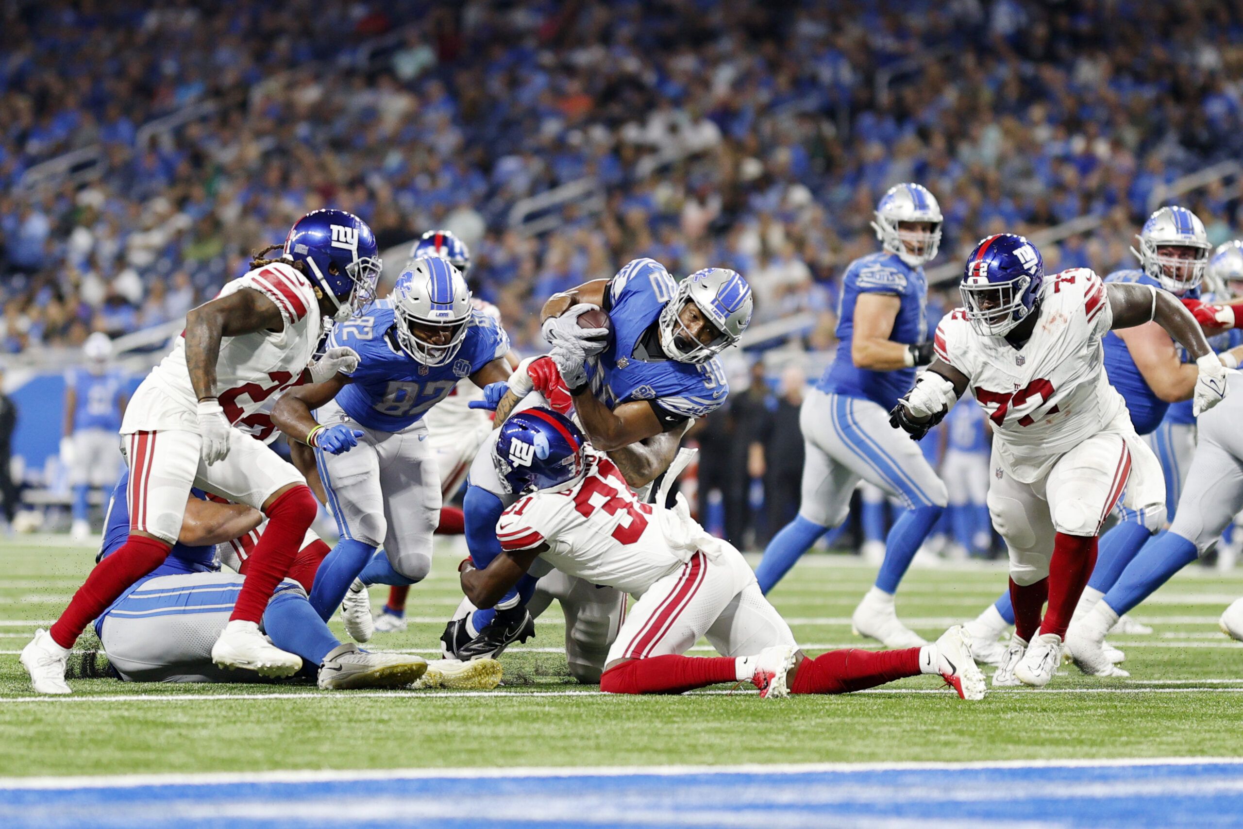 Giants at Lions: 5 things we learned from the Giants' 21-16 loss