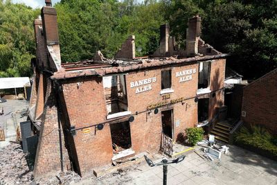 Gone in 48 hours: How fire at ‘Britain’s wonkiest pub’ sparked criminal probe