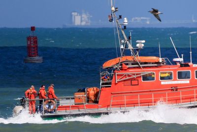 Watch as rescue mission continues after migrant boat capsizes in English Channel