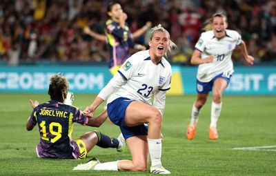 England hit back to beat Colombia and set up World Cup semi with Australia