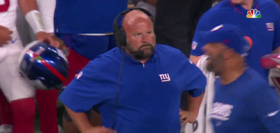 Brian Daboll glared at his special teams coordinator after the Giants gave up a punt return touchdown