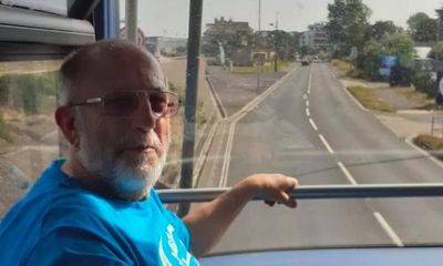 Forty days, 117 buses, 1,650 miles: man completes charity trip round England