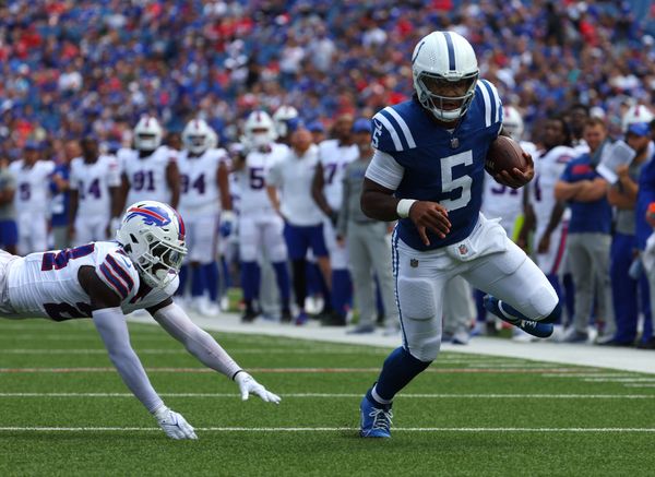 Colts QB Richardson struggles; Bills safety Hamlin shines in