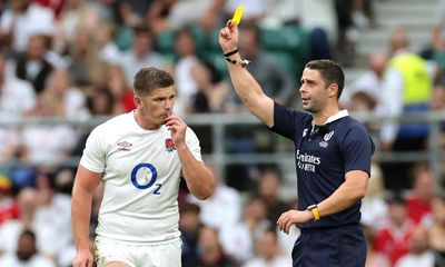 Owen Farrell’s red card likely to put England’s World Cup plans in disarray