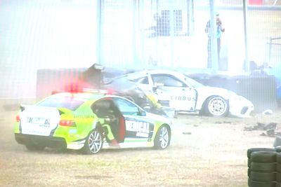 Drivers injured in frightening Australian Porsche crash