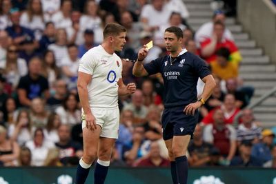 Owen Farrell waits to learn fate following sending off against Wales