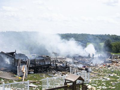 5 people are dead and multiple homes destroyed after a house exploded in Pennsylvania