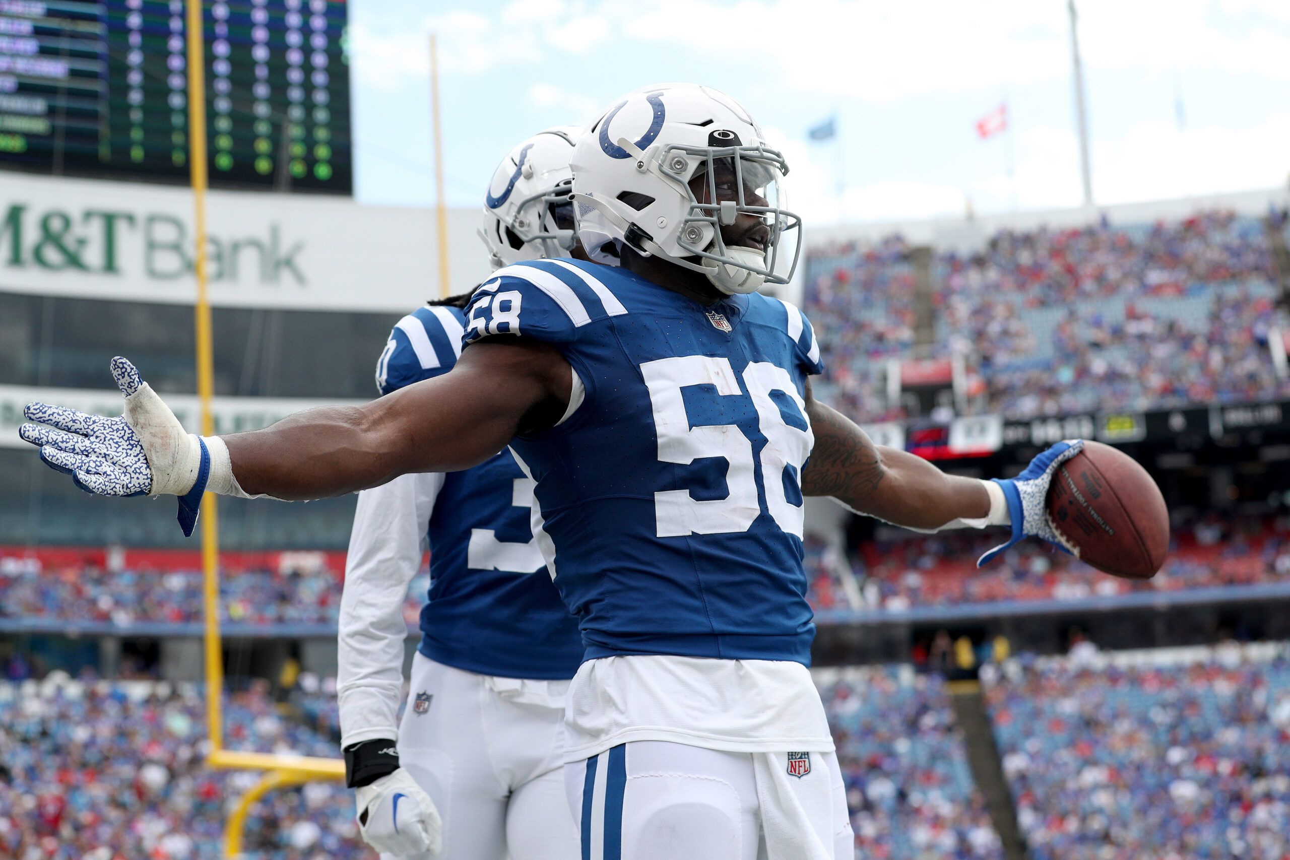 Colts lose 1st preseason game to Bills, 23-19.