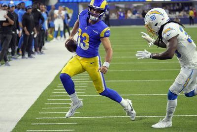 How did Rams rookie QB Stetson Bennett play in his preseason debut?