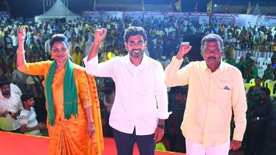 YSRCP floated three-capital proposal to derive political mileage, alleges Lokesh