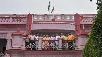 Uttar Pradesh CM launches ‘Har Ghar Tiranga’ campaign, hoists national flag at Gorakhnath temple