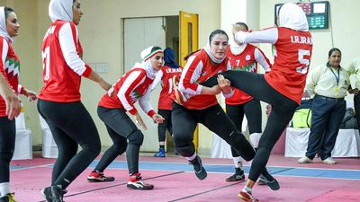 Iran women’s kabaddi team on a raid to defend Asian Games title
