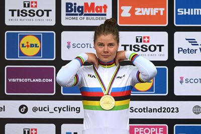 ‘I knew I was the favourite’ - Lotte Kopecky delivers on World Championships pressure to win rainbow jersey