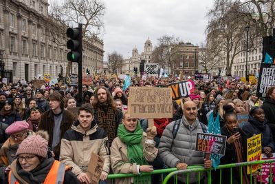 UK lost nearly four million days to strike action in past year, study reveals