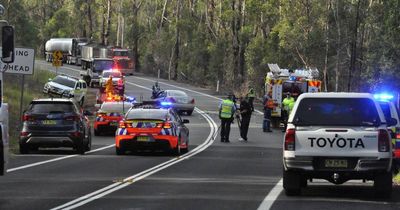 Princes Highway blocked after woman dies in crash