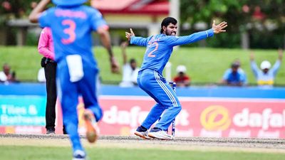 IND vs WI 5th T20I: WATCH - Tilak Varma claims maiden international wicket and his victim is....