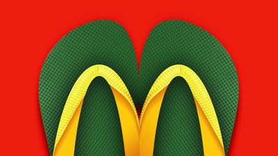 Brilliant McDonald's ads bring the logo to the beach