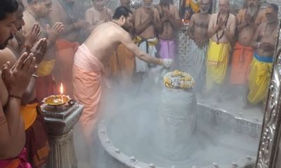 Madhya Pradesh: Devotees gather at Ujjain's Mahakaleshwar temple on sixth ‘Shravan Somvar’