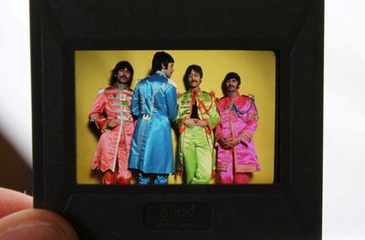 Myth-busting outtake photo from The Beatles’ Sgt Pepper shoot up for auction