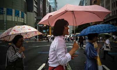 Weather tracker: Japan braces for flooding and disruption from Typhoon Lan