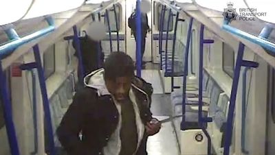 Watch: Teenager brandishing knife fled along Tube train after stabbing 16-year-old boy