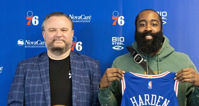 James Harden publicly calls Daryl Morey a ‘liar,’ says he’ll never play again for the Sixers president