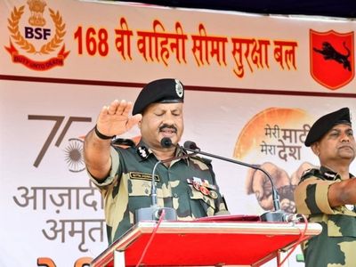 BSF chief on Punjab frontier visit to review security situation along India-Pakistan International Border