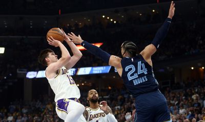 Austin Reaves on why he’s glad the Lakers beat the Grizzlies in the playoffs