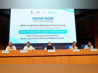 WHO, Ministry of Ayush to host first-ever Global Summit on Traditional Medicine
