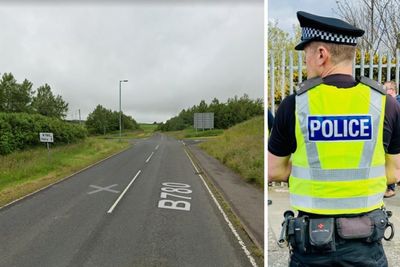 Woman dies following vehicle fire on Ayrshire road