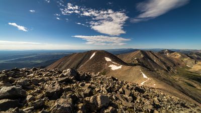 Mountain runner claims new record on Colorado's 14ers, misses an entire peak