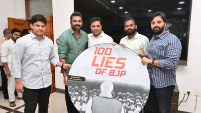 BRS vows to expose '100 Lies of BJP'; releases booklet and CD