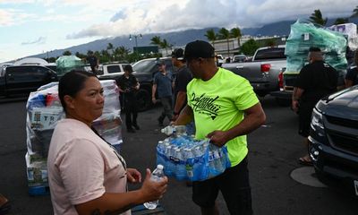 ‘This comes from the heart’: how volunteers help Lahaina amid slow government response