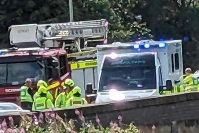 Woman killed in crash between lorry and car in Fife