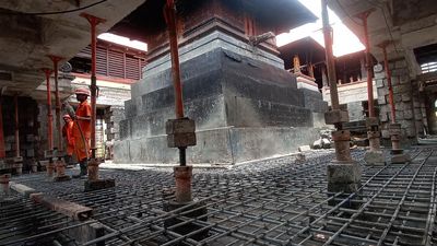 Centuries-old temple in Kuttanad gets a ‘raise’
