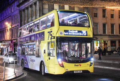 Update issued on night bus services in Glasgow