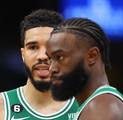 On Boston’s Jayson Tatum and Jaylen Brown being ranked outside the NBA’s top five duos