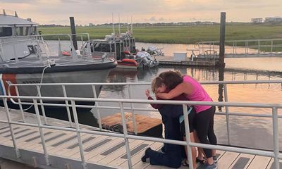 Scenes of joy as missing divers found by coast guard off North Carolina coast