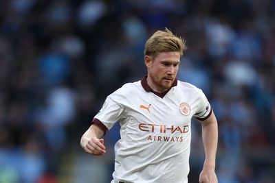 Kevin De Bruyne amid Man City trio left out of Uefa Super Cup squad
