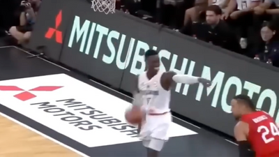 Dennis Schröder trolled Dillon Brooks by pointing at him after a basket during a FIBA scrimmage