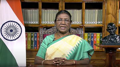 President Murmu urges citizens to move ahead with harmony, brotherhood