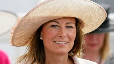 Carole Middleton's white and black polka dot dress was an occasionwear dream